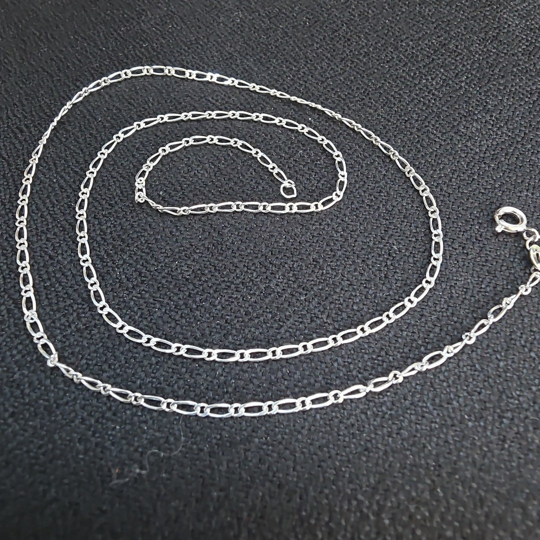 CADENA TEJIDO 1X1 PLATA .925 55 CM 3.3 GR (NUEVO)