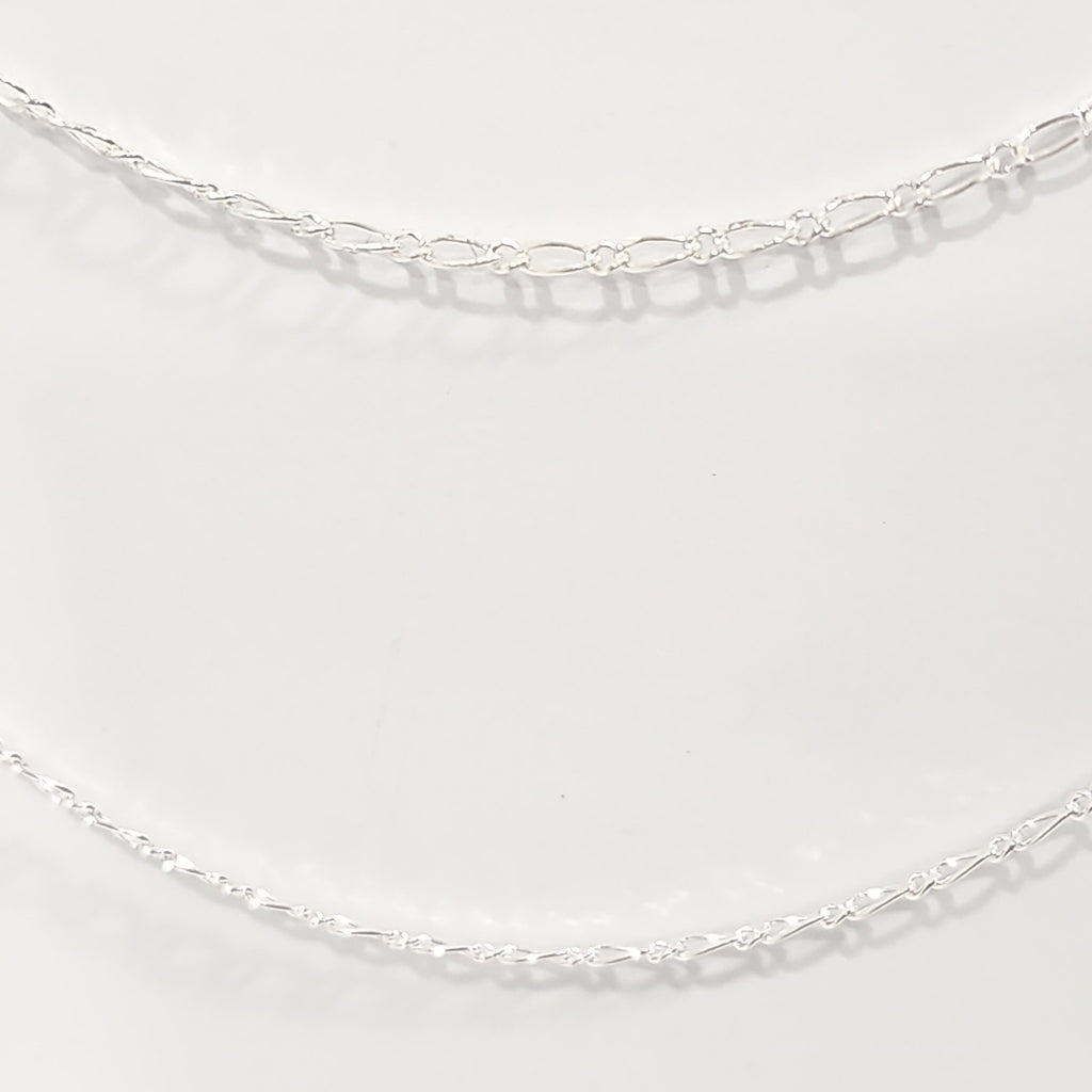 CADENA TEJIDO 1X1 PLATA .925 55 CM 3.3 GR (NUEVO)
