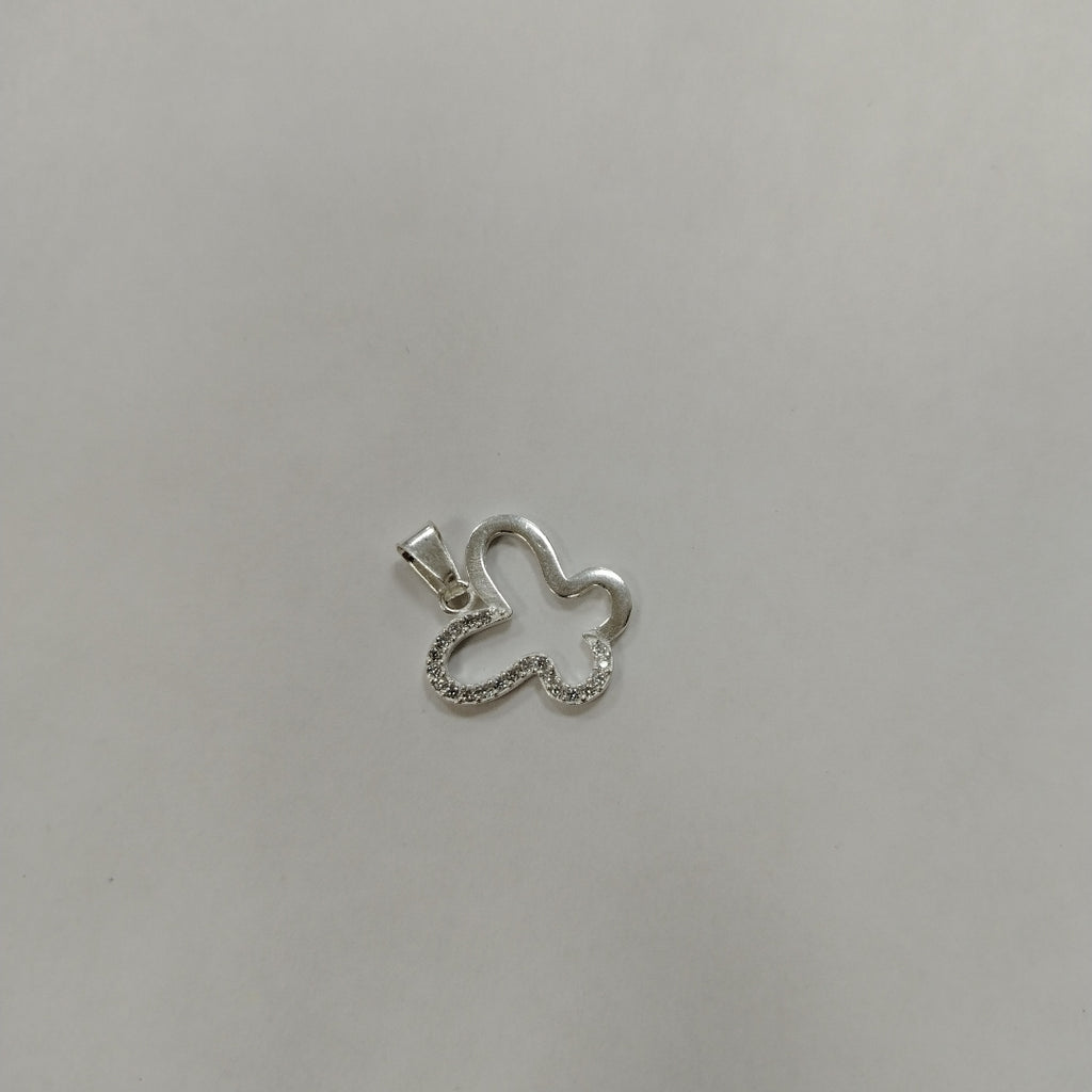 DIJE MARIPOSA C/CIRCONIAS PLATA .925 2.3 GR (NUEVO)