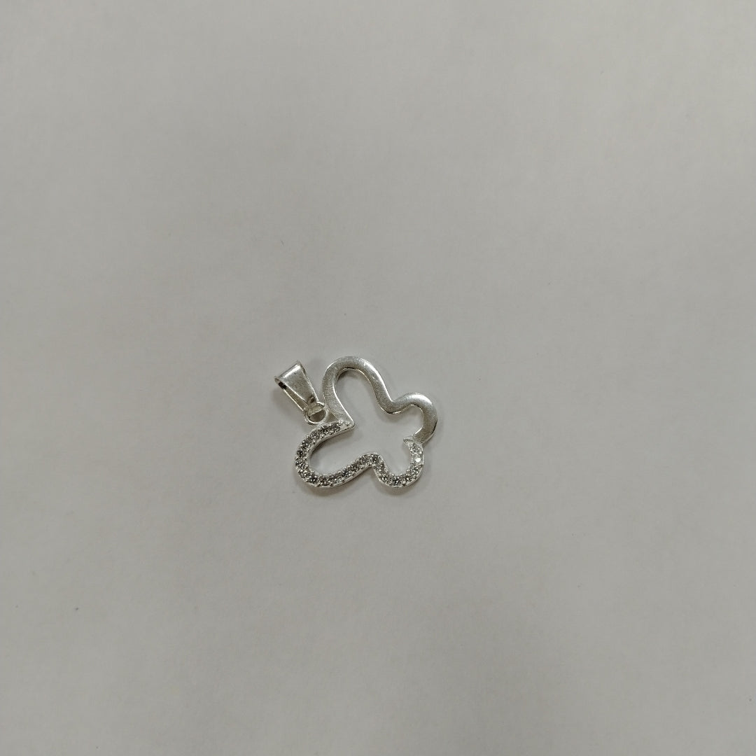 DIJE MARIPOSA C/CIRCONIAS PLATA .925 2.3 GR (NUEVO)
