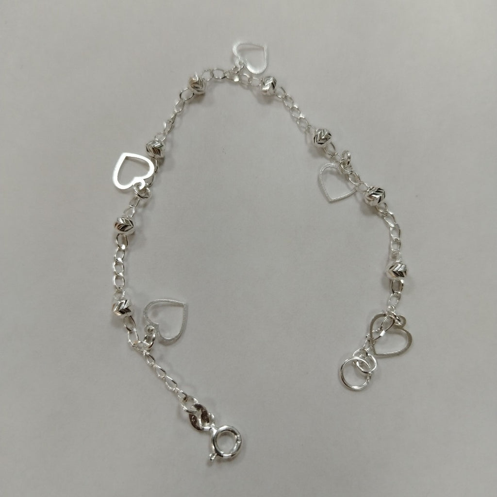 PULSERA TEJIDO ESPECIAL PLATA .925 18 CM 2.6 GR (NUEVO)