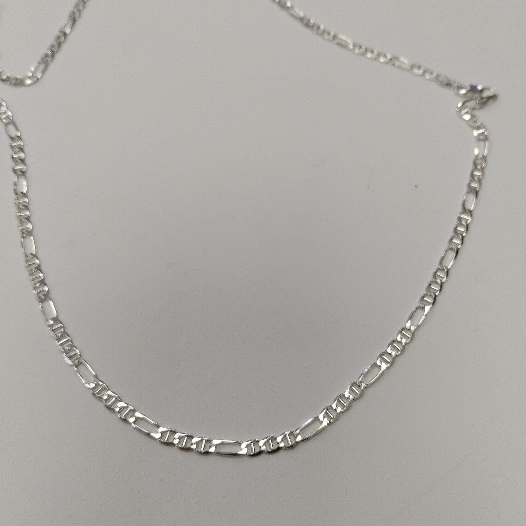 CADENA TEJIDO 3X1 PLATA .925 60 CM 8.3 GR (NUEVO)