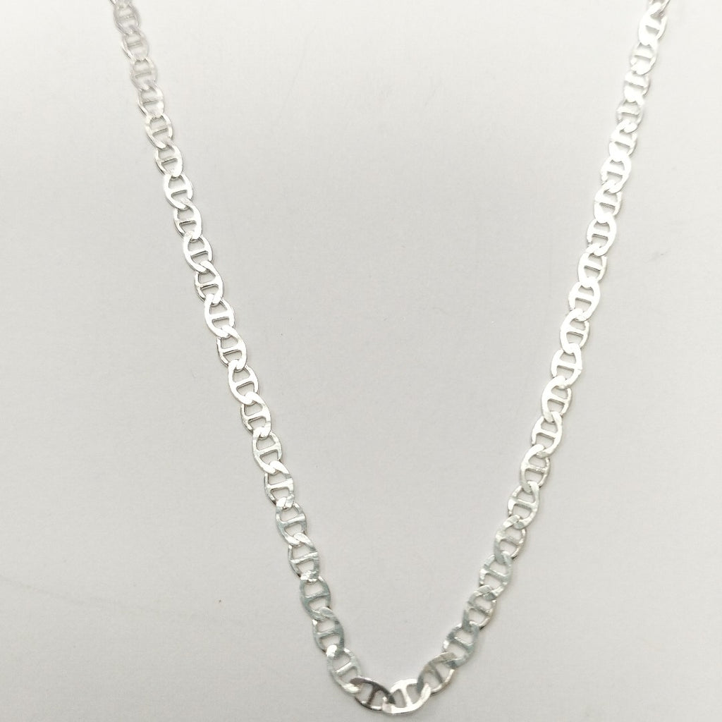 CADENA TEJIDO GUCHI PLATA .925 60 CM 3.8 GR (NUEVO)