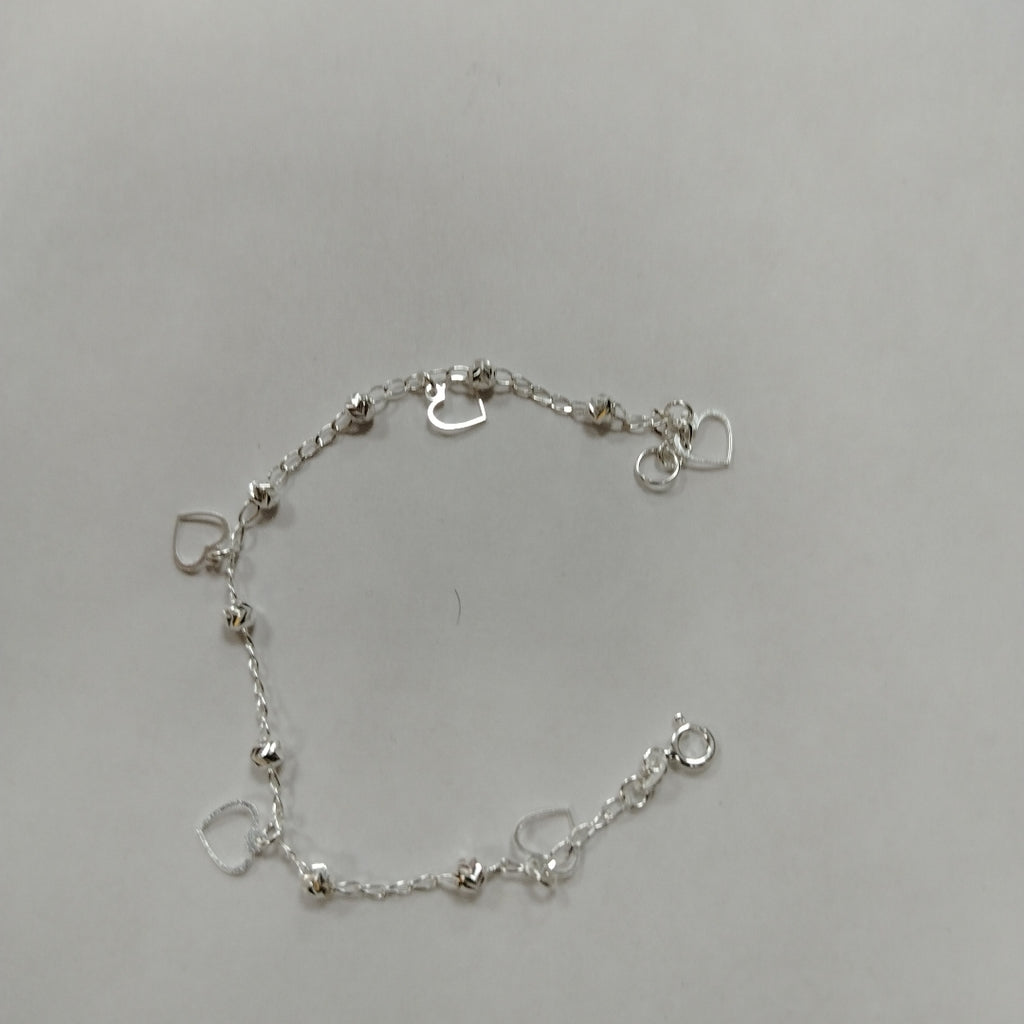 PULSERA TEJIDO ESPECIAL PLATA .925 18 CM 2.7 GR (NUEVO)