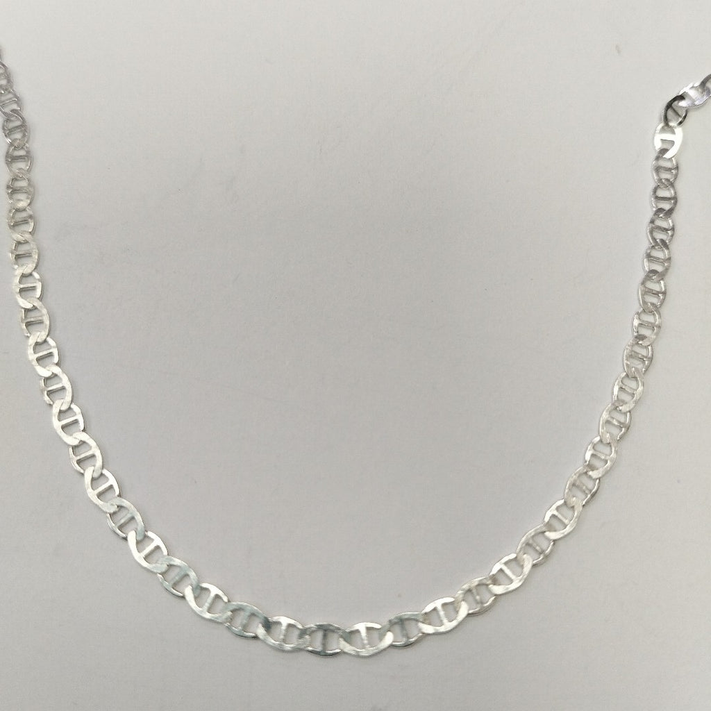 CADENA TEJIDO GUCHI PLATA .925 60 CM 3.7 GR (NUEVO)