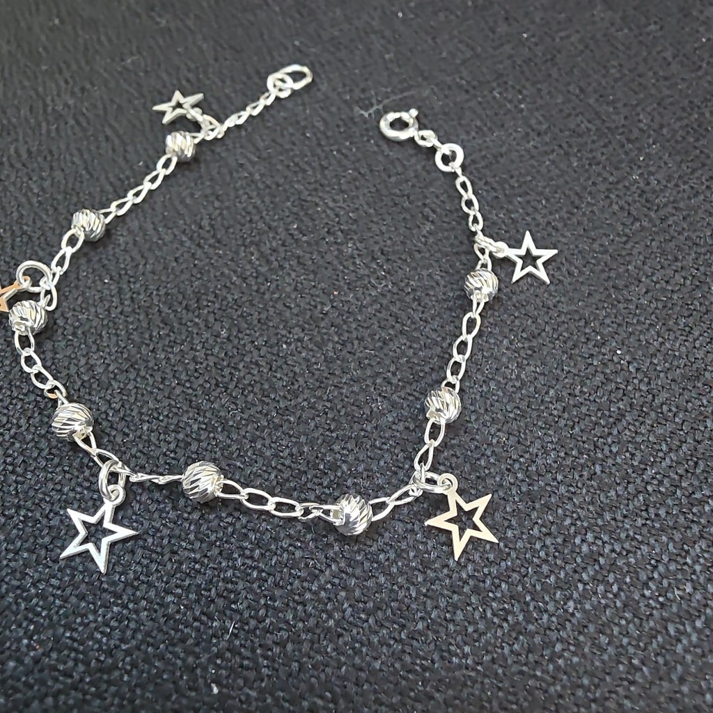 PULSERA TEJIDO ESPECIAL PLATA .925 18 CM 2.7 GR (NUEVO)