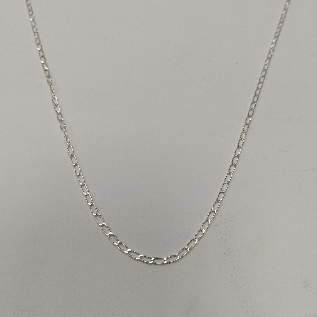 CADENA TEJIDO ESLABONES PLATA .925 50 CM 2.7 GR (NUEVO)