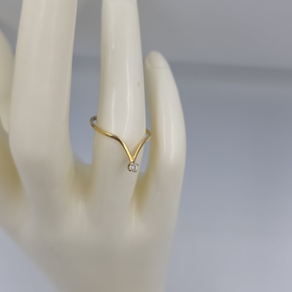 ANILLITO ORO 14 K 0,80 GRMS (SEMINUEVO)
