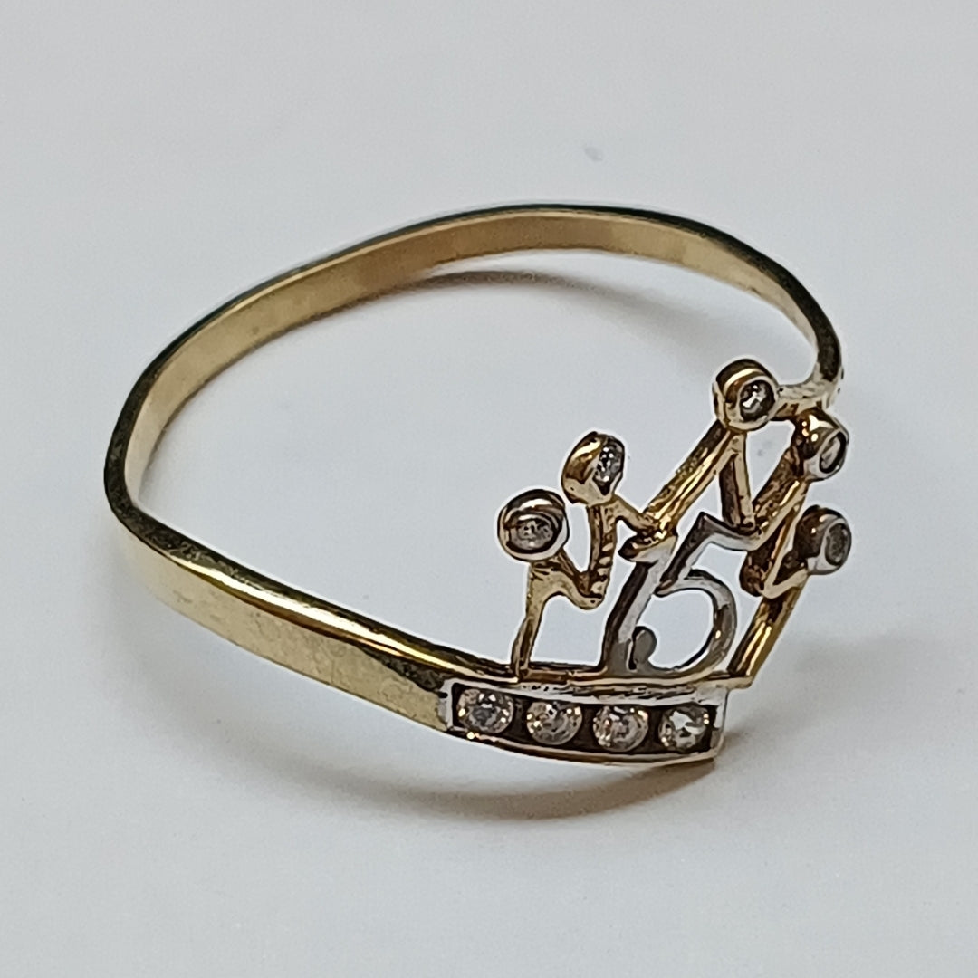 ANILLITO ORO 10 K 1.1 GRMS (SEMINUEVO)