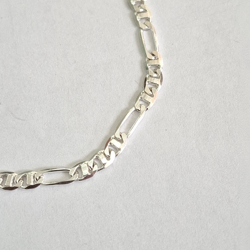 PULSERA TEJIDO 3X1 PLATA .925 16 CM 3 GR (NUEVO)