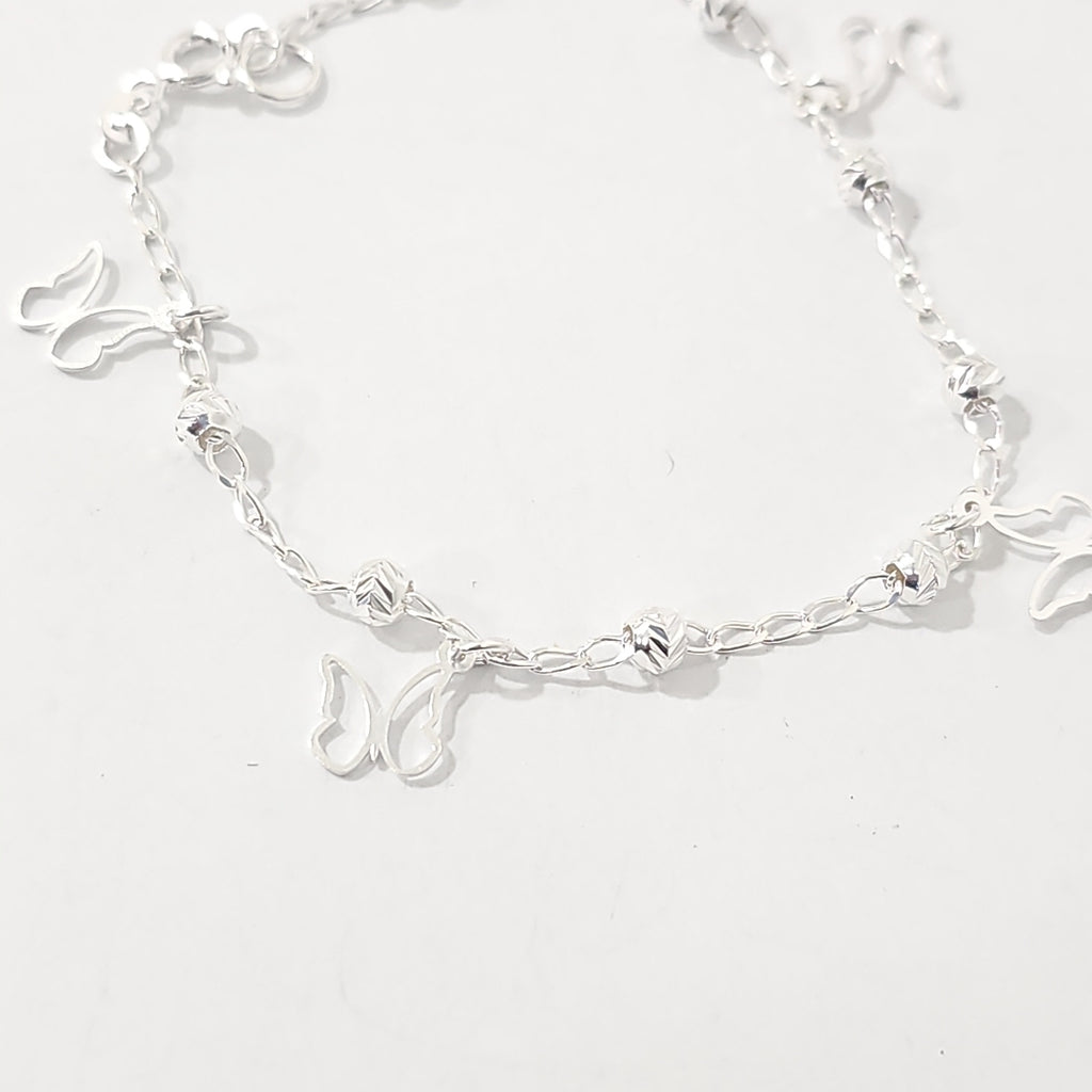 PULSERA TEJIDO ESPECIAL PLATA .925 18 CM 2.8 GR (NUEVO)