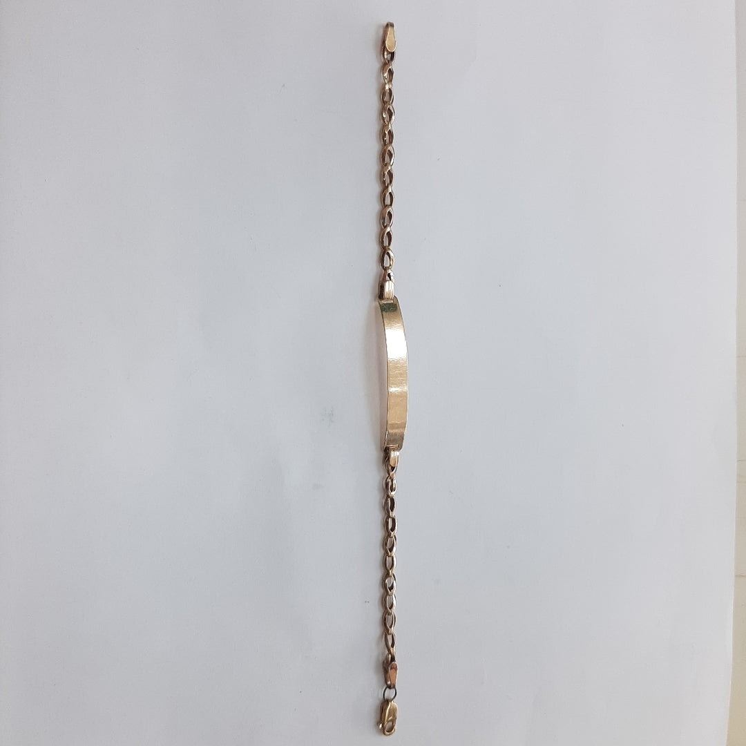 ESCLAVA ORO 14 K 2.3 GRMS (SEMINUEVO)