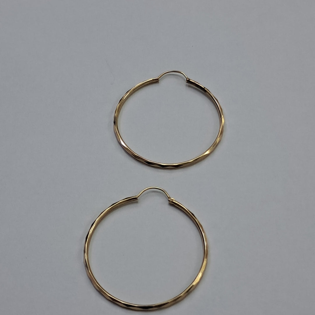 ARRACADAS PAR ORO 14 K 2,80 GRMS (SEMINUEVO)