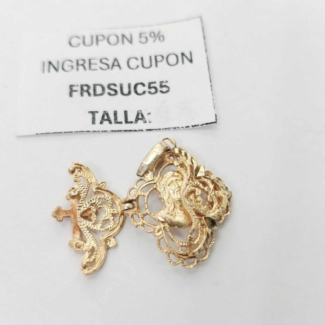 MEDALLA RELIGIOSA ORO 14 K 2,40 GRMS (SEMINUEVO)