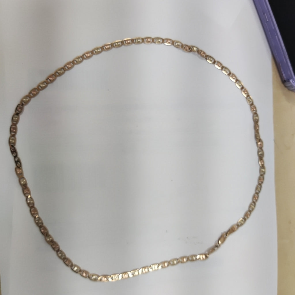 CADENA ORO, ORO COMBINADO 10 K 16.6 GRMS (SEMINUEVO)
