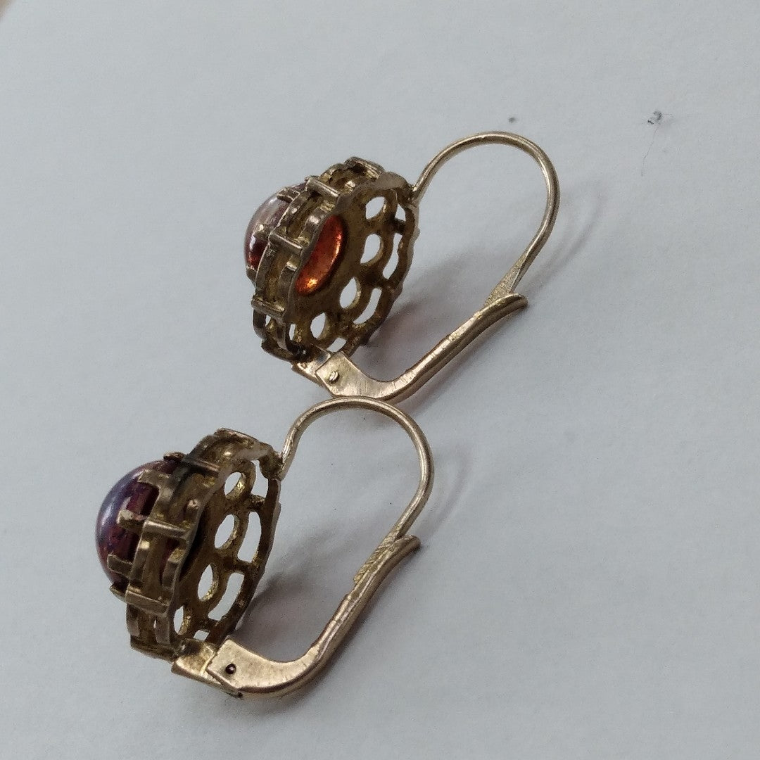 ARETES PAR ORO 10 K 4,20 GRMS (SEMINUEVO)