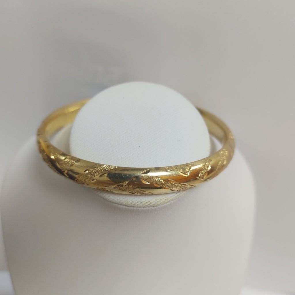 PULSERA RIGIDA ORO 14 K 10,60 GRMS (SEMINUEVO)