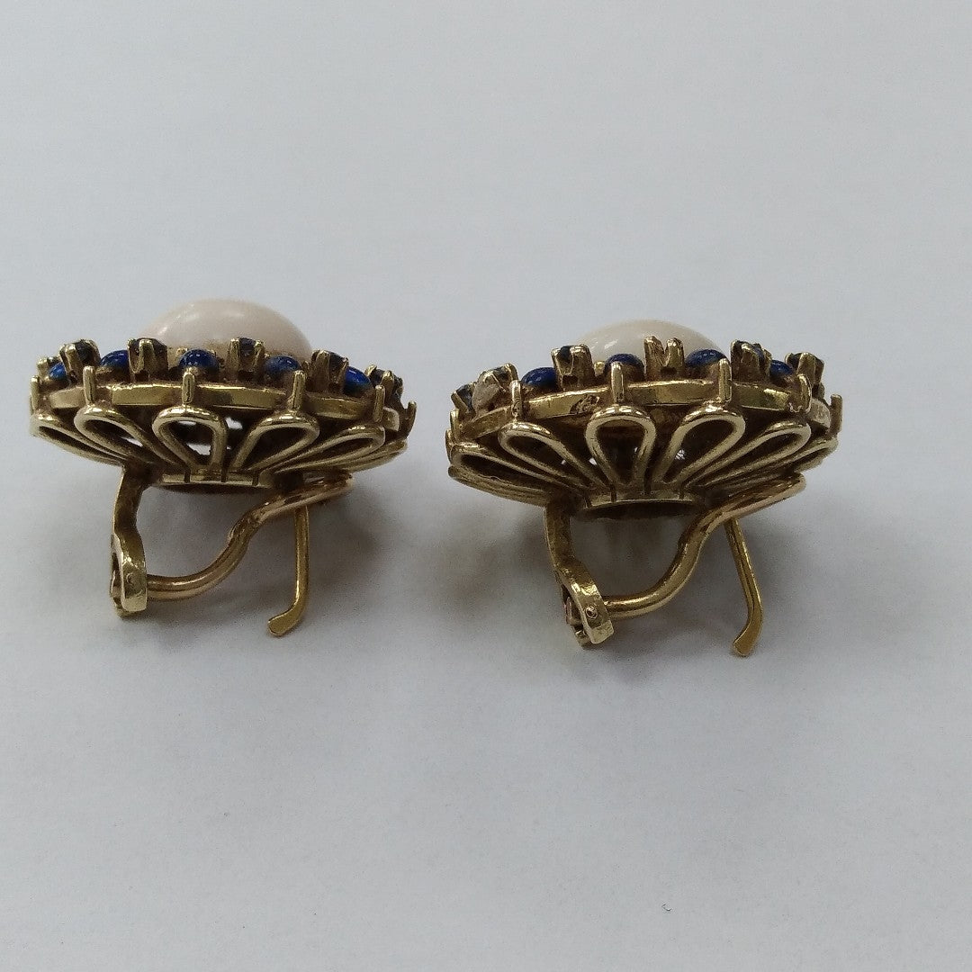 ARETES PAR ORO 14 K 19,20 GRMS (SEMINUEVO)
