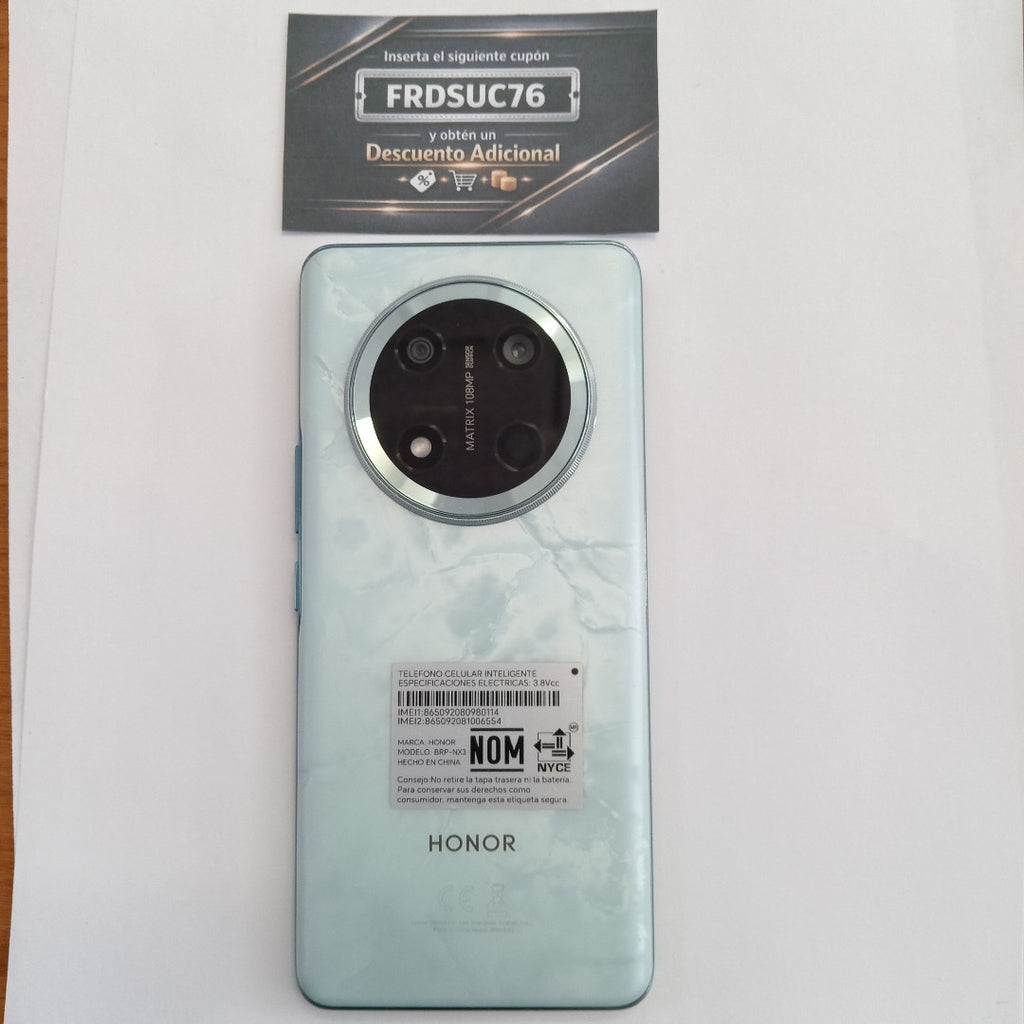 CELULAR HONOR MAGIC 7 LITE BRP-NX3 (2025) 512 GB 8 GB RAM (SEMINUEVO)