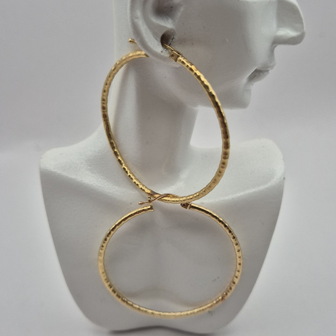 ARRACADAS PAR ORO 14 K 3.9 GRMS (SEMINUEVO)