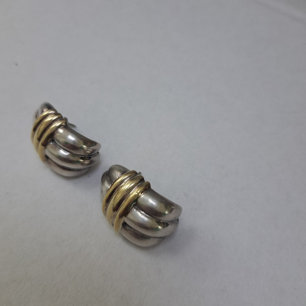 ARETES PAR PLATA 14,10 GRMS (SEMINUEVO)