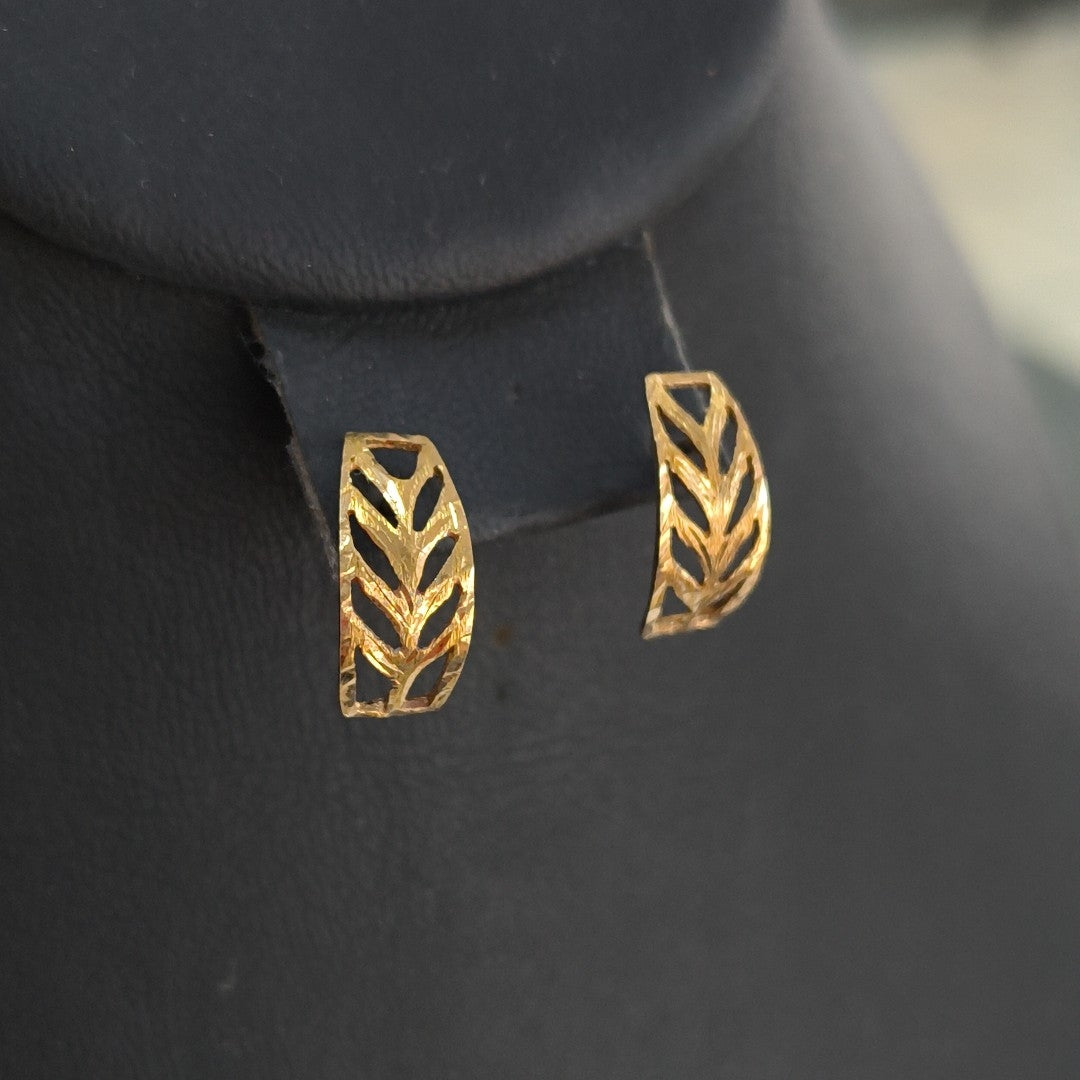 ARETES PAR ORO 10 K 1.2 GRMS (SEMINUEVO)