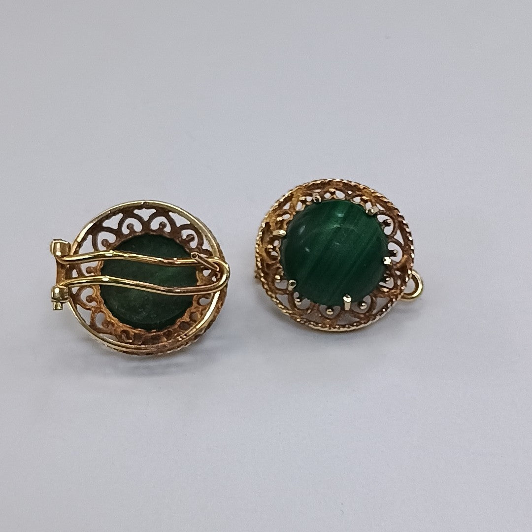 ARETES PAR ORO 14 K 6,30 GRMS (SEMINUEVO)