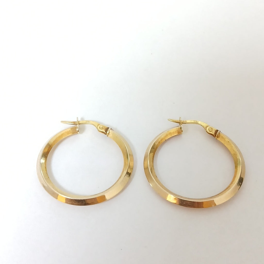 ARRACADAS PAR ORO 10 K 1.5 GRMS (SEMINUEVO)