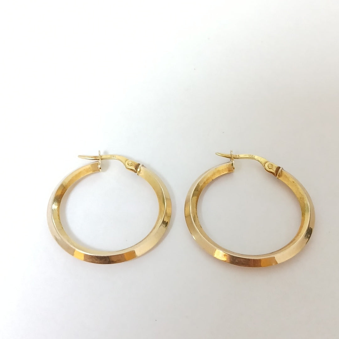 ARRACADAS PAR ORO 10 K 1.5 GRMS (SEMINUEVO)