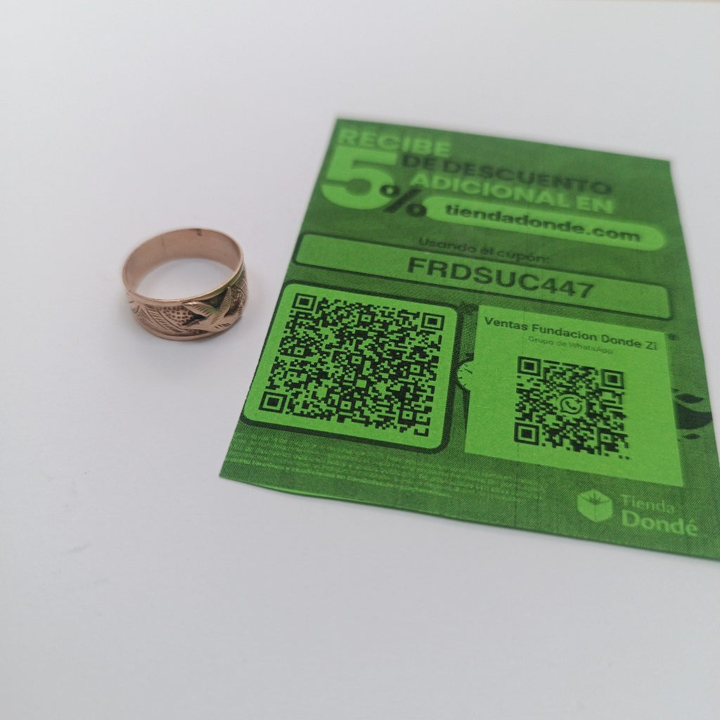 ANILLO ORO 10 K 2 GRMS (SEMINUEVO)