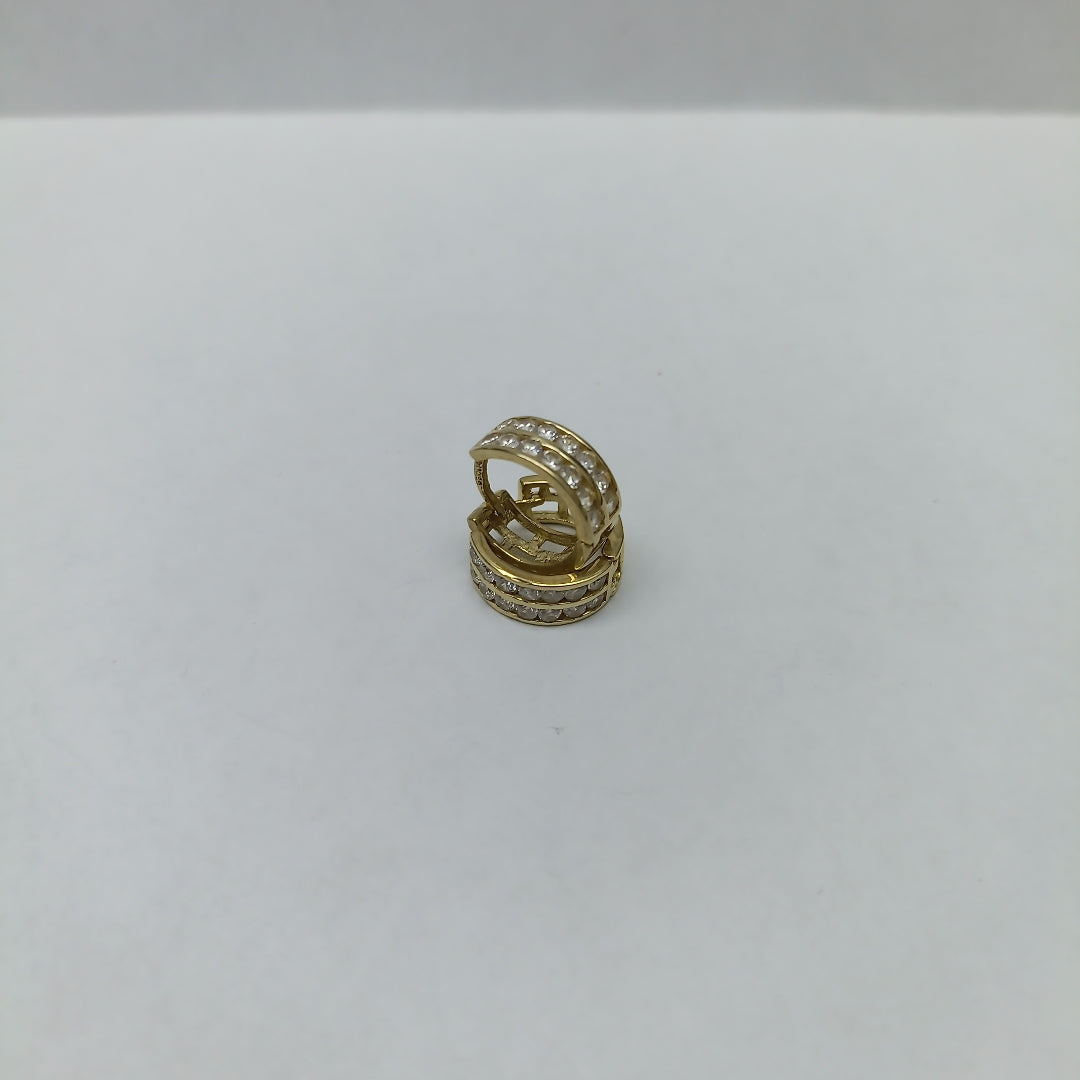 ARRACADAS PAR ORO 14 K 3 GRMS (SEMINUEVO)