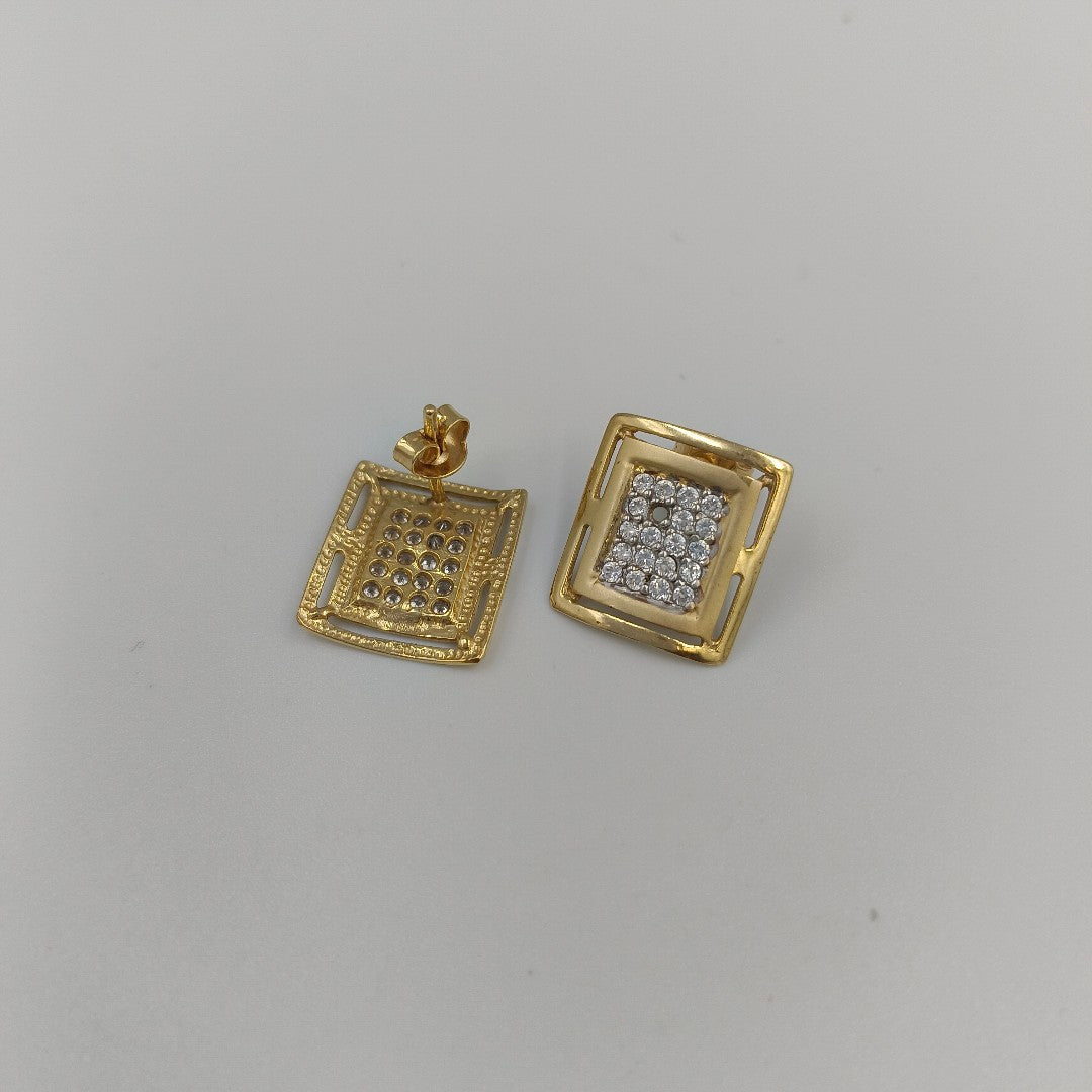 ARETES PAR ORO 14 K 3.2 GRMS (SEMINUEVO)