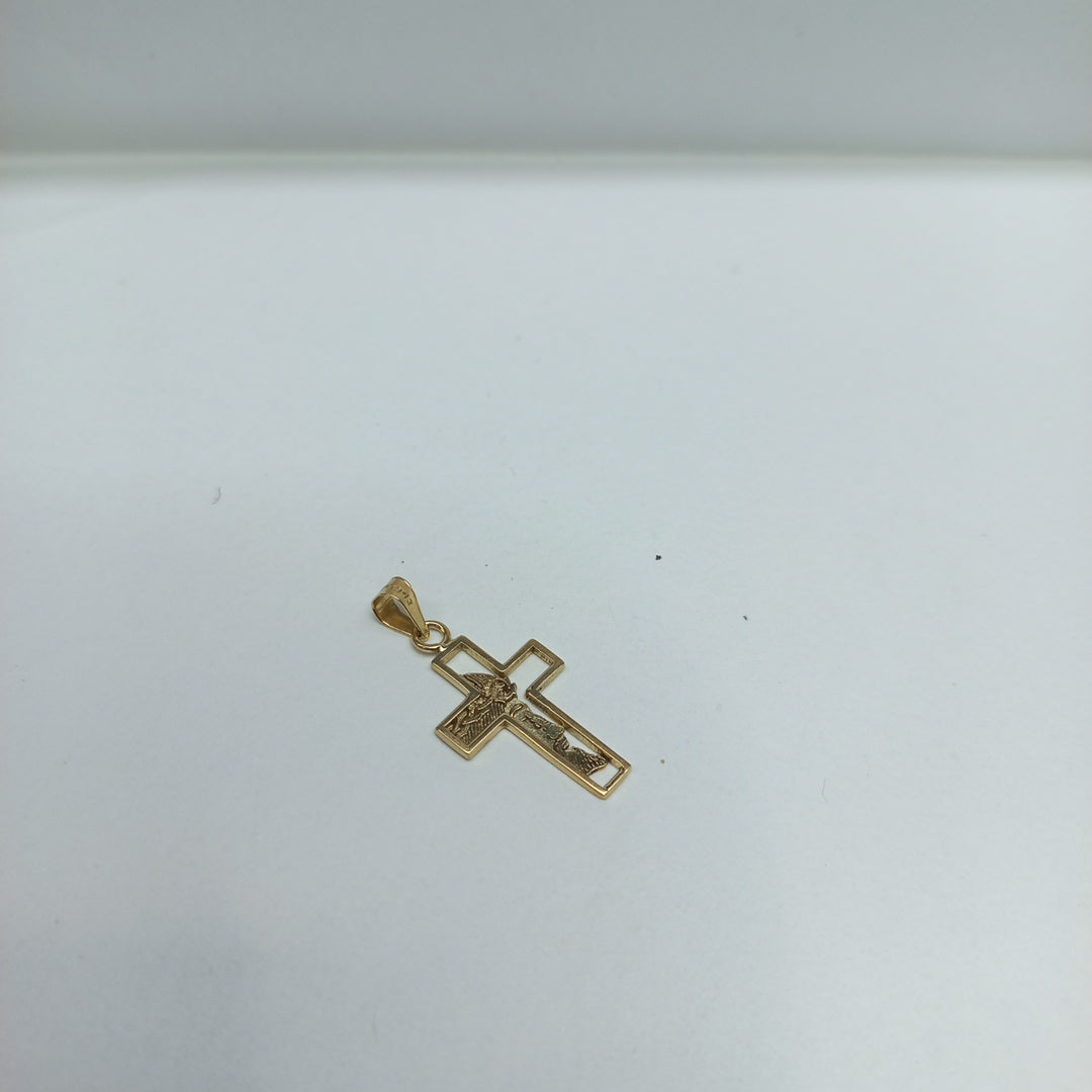 CRUZ,DIJE ORO 14 K 0,80 GRMS (SEMINUEVO)
