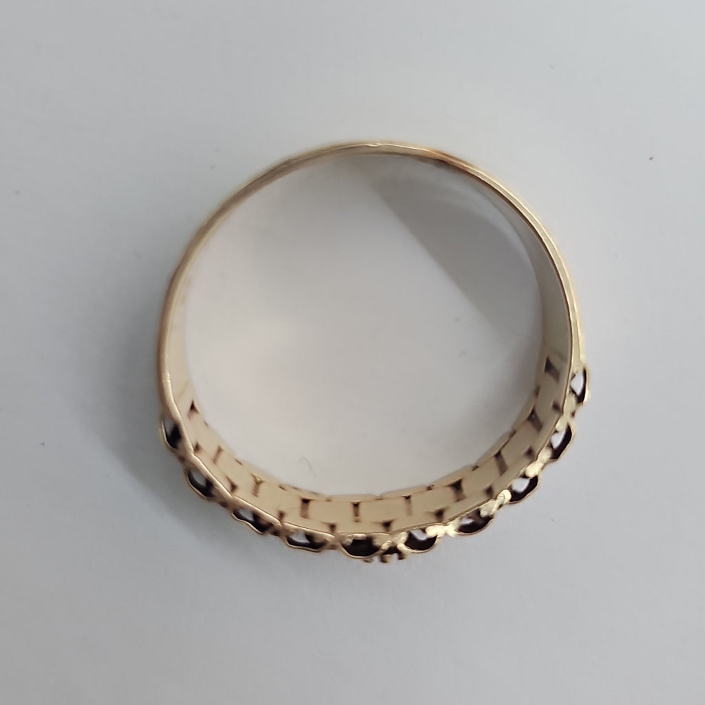 ANILLO ORO 14 K 6.2 GRMS (SEMINUEVO)