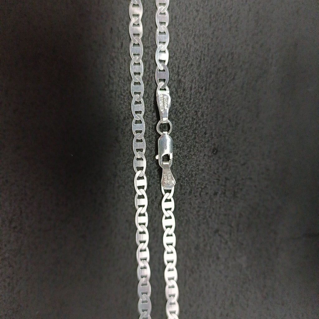 CADENA TEJIDO GUCHI PLATA .925 60 CM 9.2 GR (NUEVO)