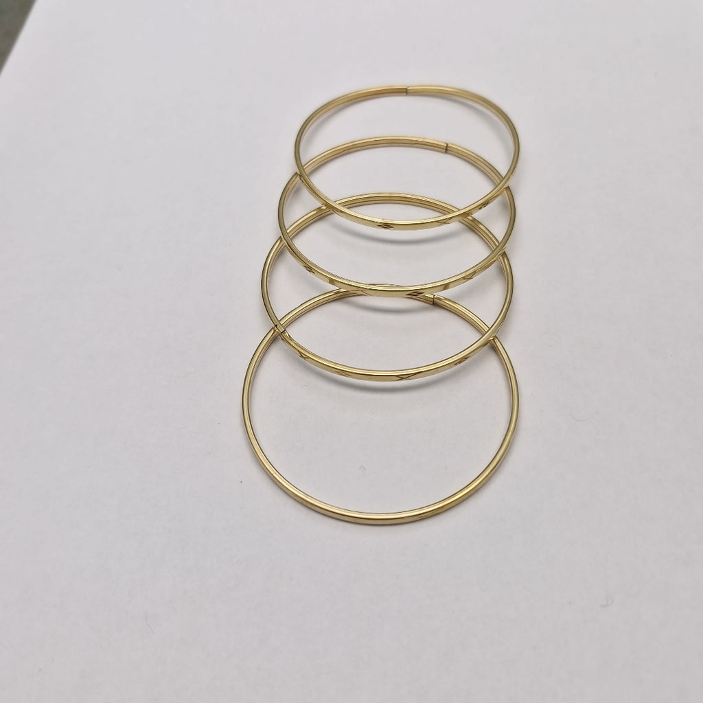 PULSERA RIGIDA ORO 8 K 11.8 GRMS (SEMINUEVO)