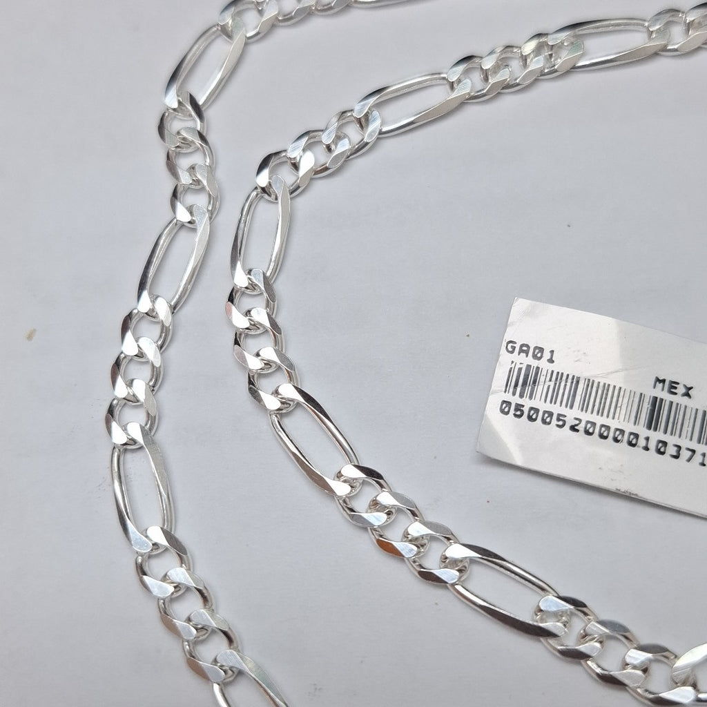 CADENA TEJIDO 3X1 PLATA .925 60 CM 17.6 GR (NUEVO)