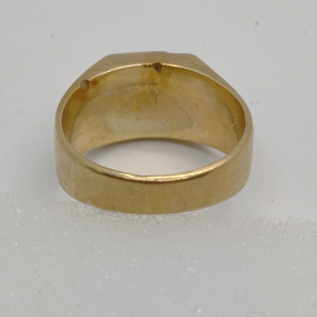 ANILLO DE GRADUACIÓN ORO 14 K 9,40 GRMS (SEMINUEVO)
