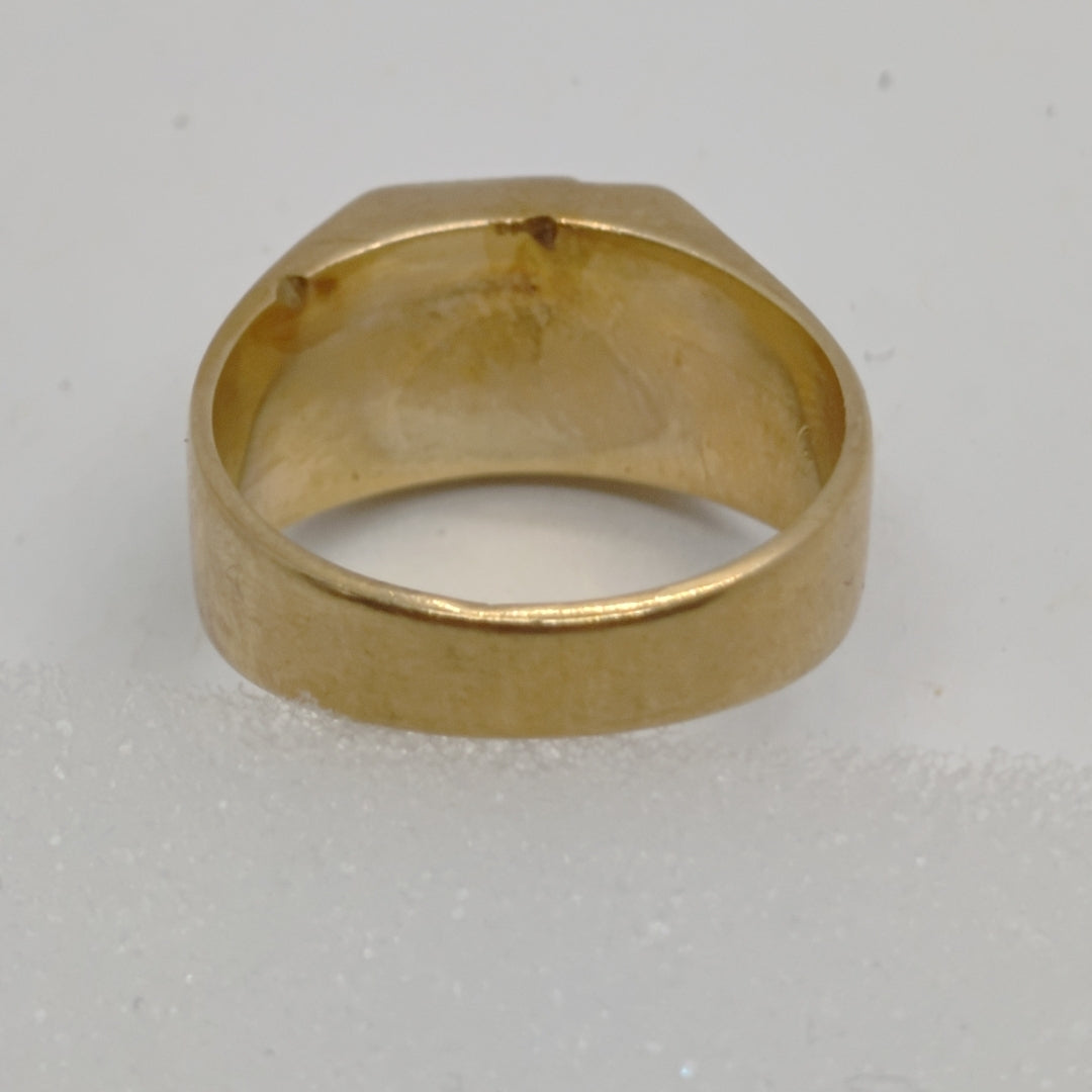 ANILLO DE GRADUACIÓN ORO 14 K 9,40 GRMS (SEMINUEVO)
