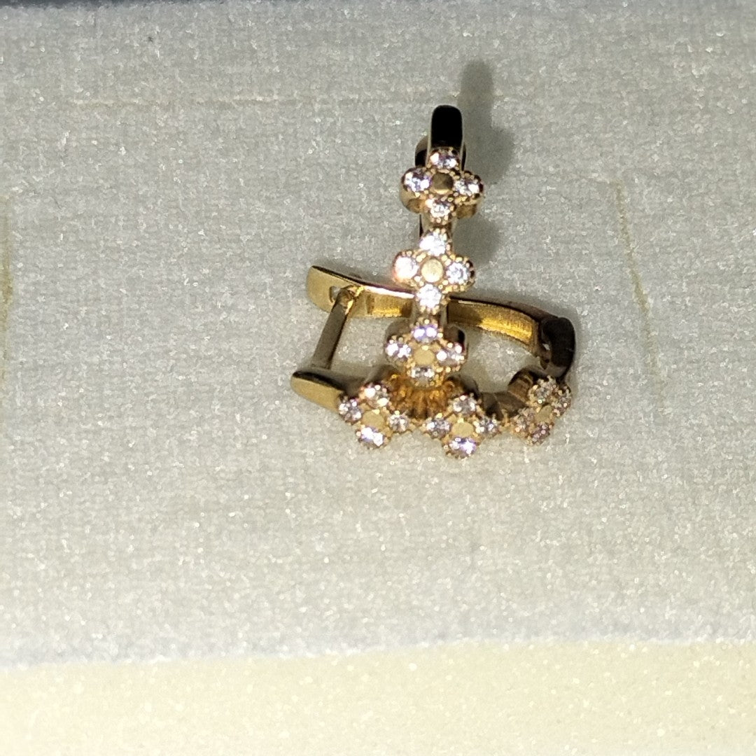 ARETES PAR ORO 10 K 2,40 GRMS (SEMINUEVO)