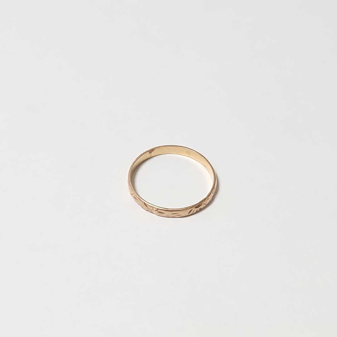 ANILLO ORO 10 K 1,10 GRMS (SEMINUEVO)