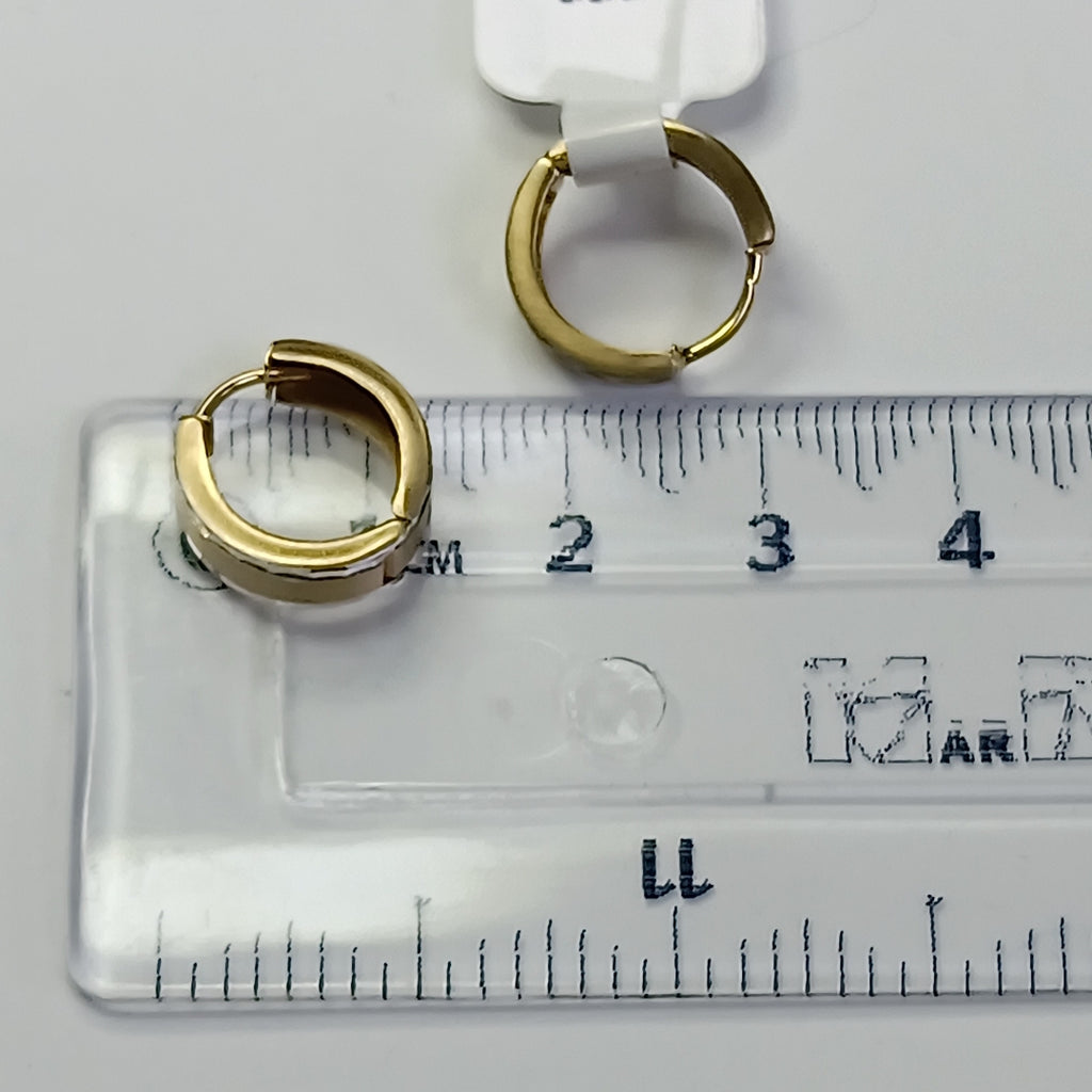 ARRACADAS PAR ORO 10 K 1.4 GRMS (SEMINUEVO)