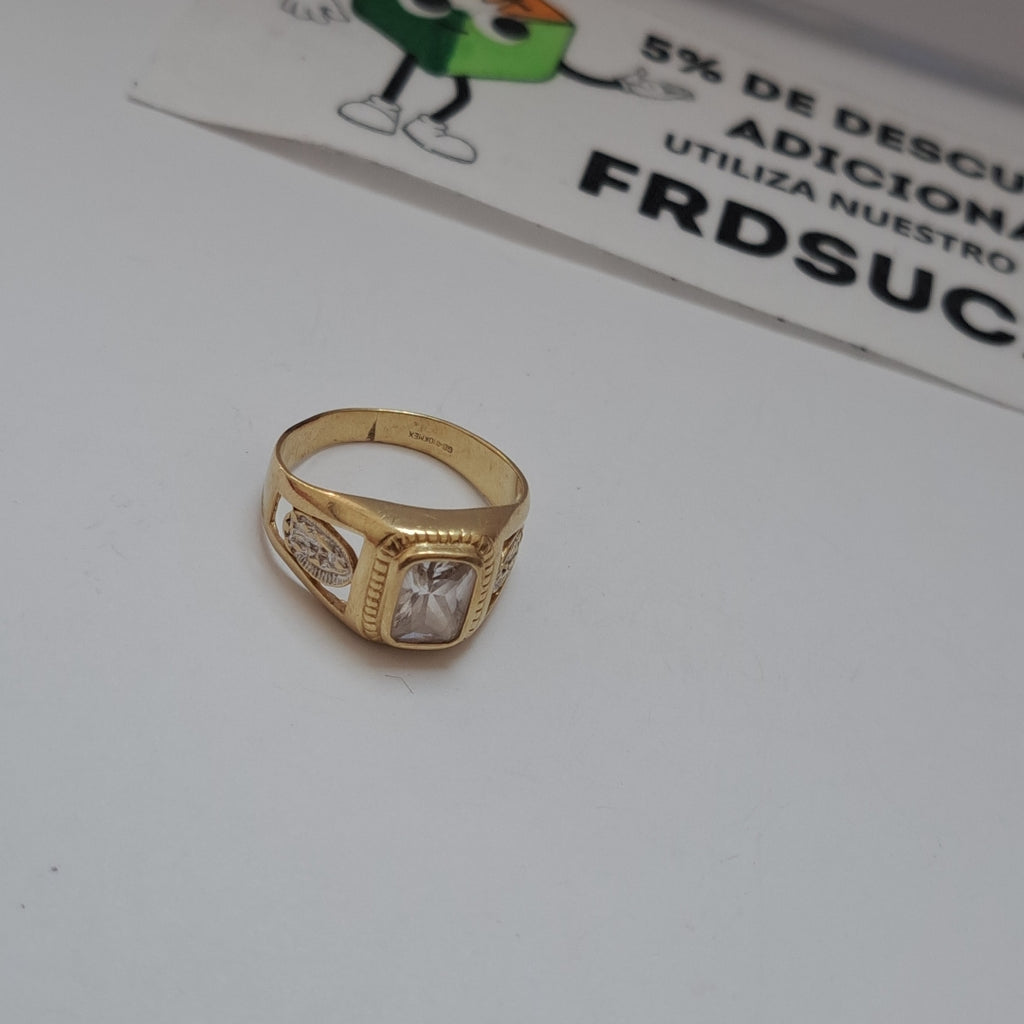 ANILLO ORO 10 K 4.5 GRMS (SEMINUEVO)