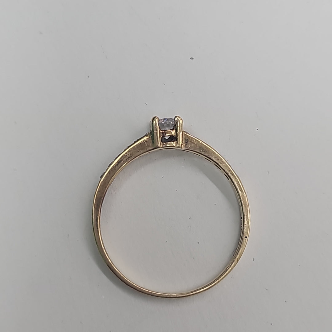 SOLITARIO ORO 10 K 1,60 GRMS (SEMINUEVO)