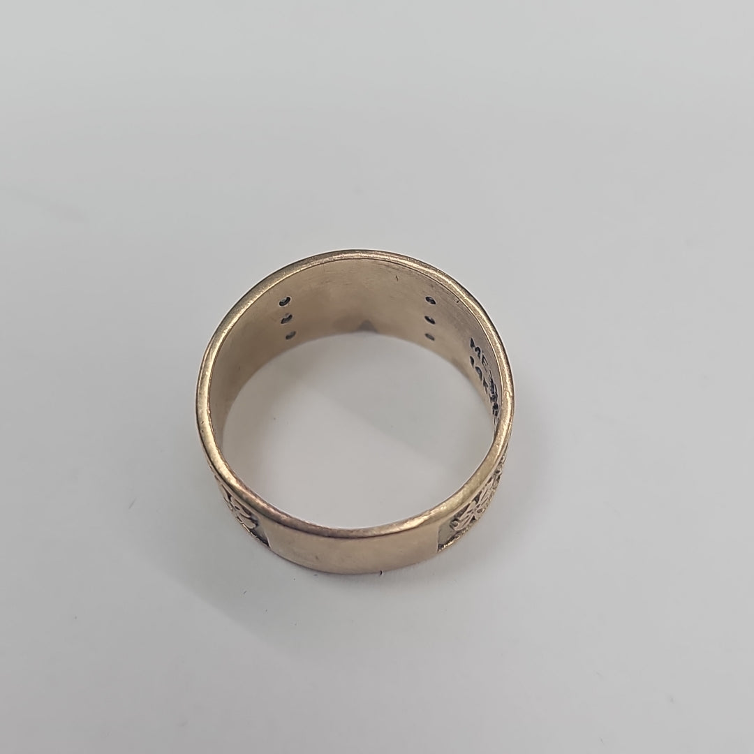 ARGOLLA DE LA SUERTE ORO 14 K 4.7 GRMS (SEMINUEVO)