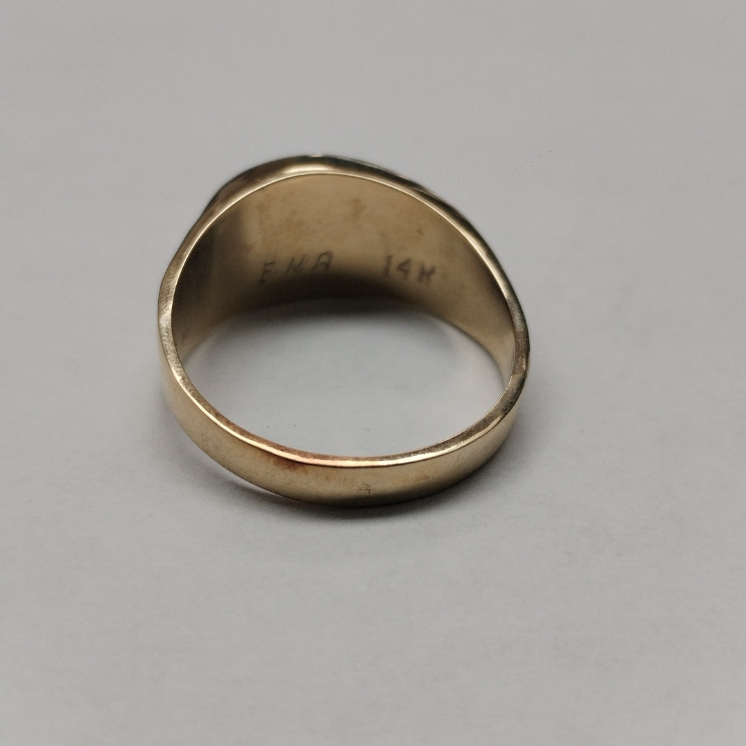 ANILLO ORO 14 K 12.8 GRMS (SEMINUEVO)