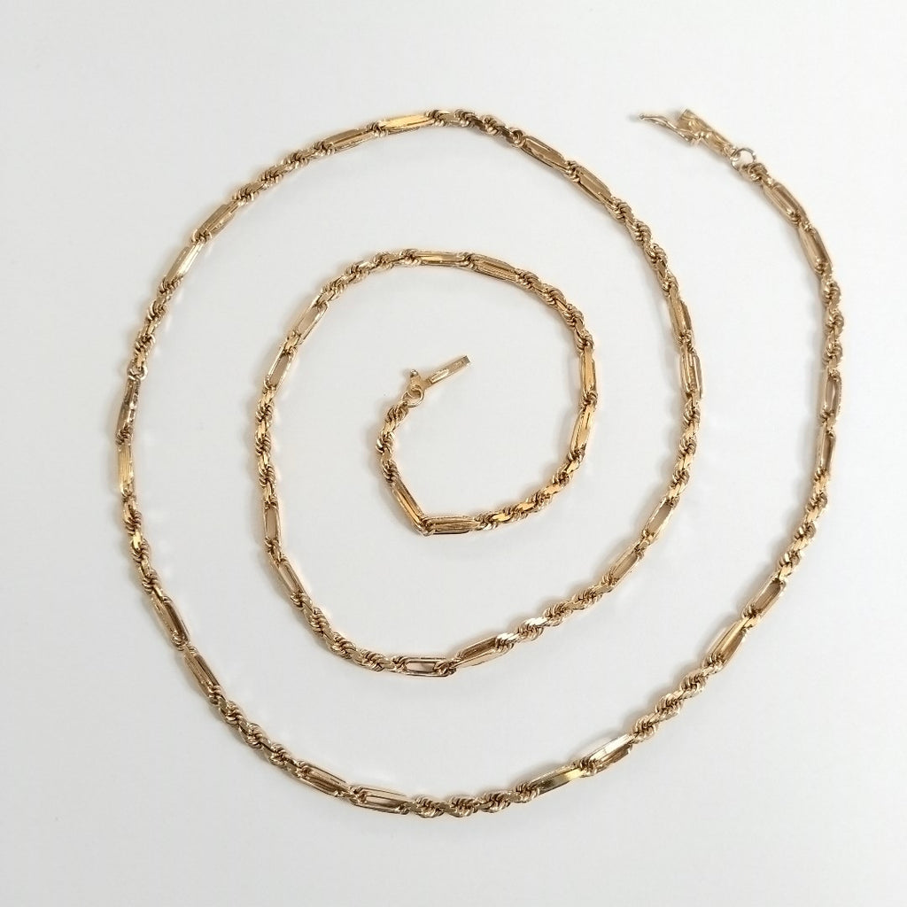 CADENA ORO 14 K 12,90 GRMS (SEMINUEVO)