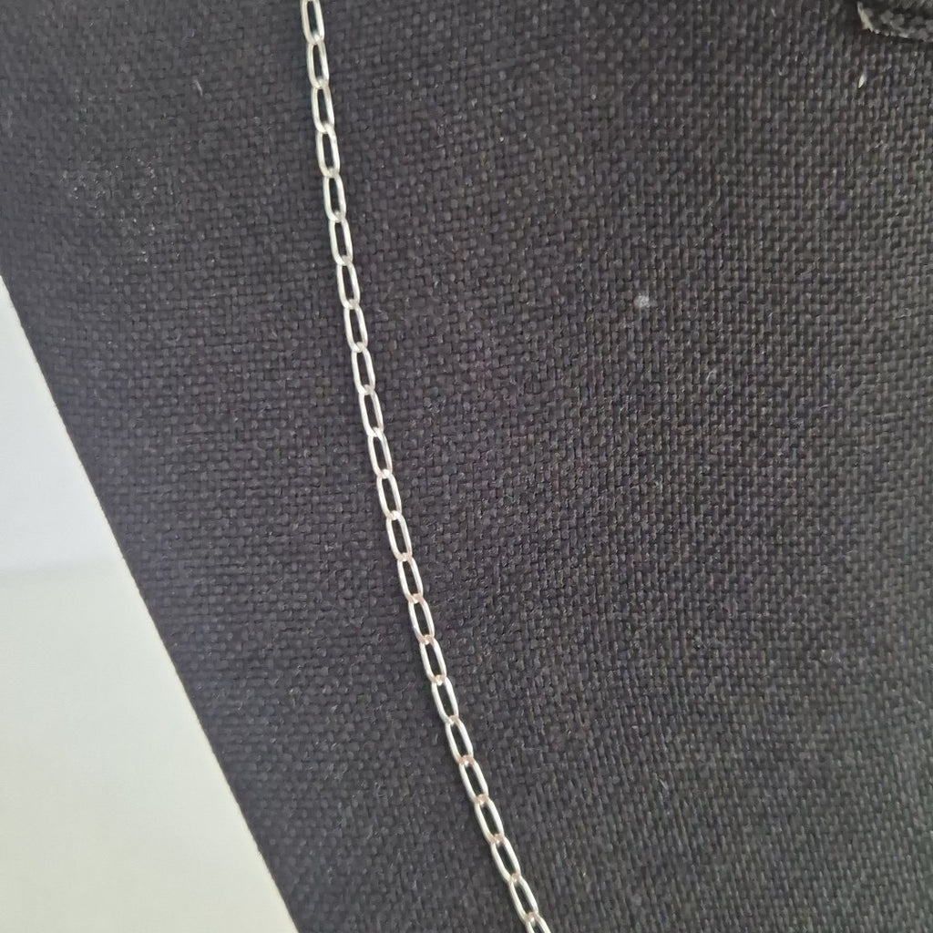 CADENA TEJIDO ESLABONES PLATA .925 50 CM 2.5 GR (NUEVO)