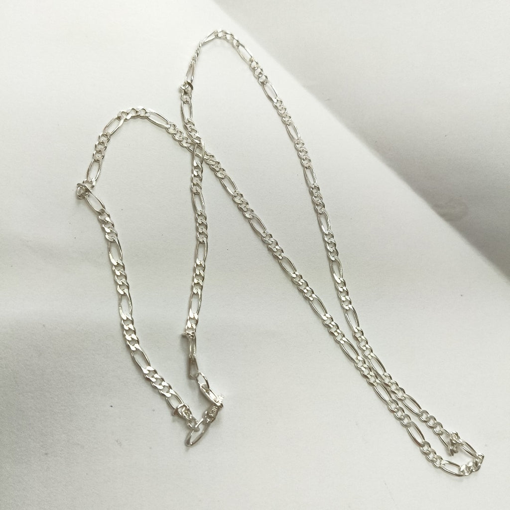 CADENA TEJIDO 3X1 PLATA .925 55 CM 7.7 GR (NUEVO)