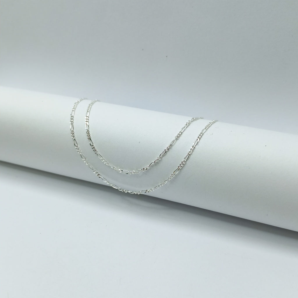 CADENA TEJIDO 3X1 PLATA .925 55 CM 2.3 GR (NUEVO)